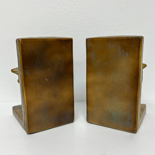 (26119) Vintage Arthur Court Ram Bookends