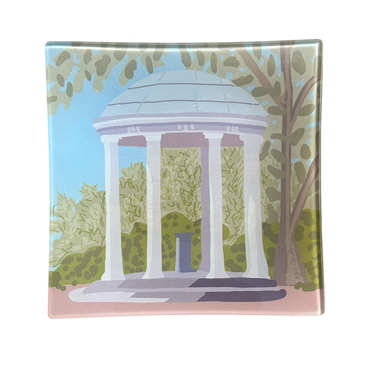 (25130) Old Well Glass Dish--A Fab Foo Collaboration with Meg Carter Designs