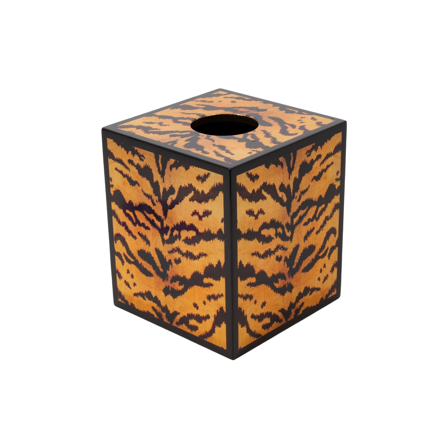 (26385) Tigre Golden Lacquer Tissue Box