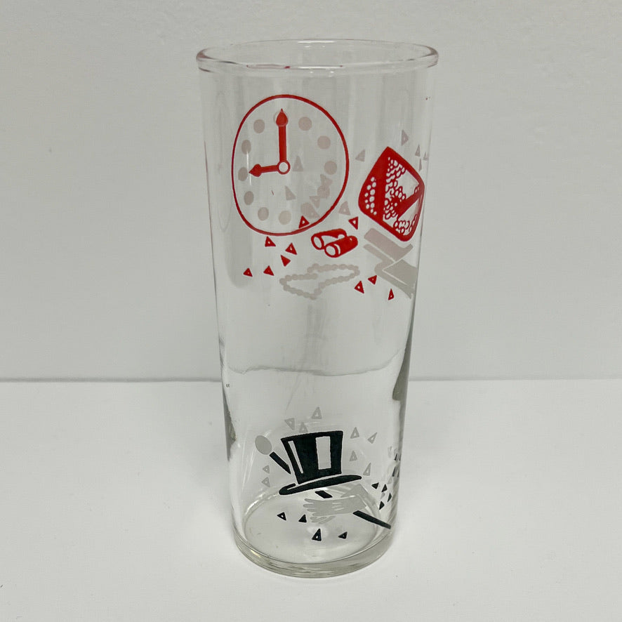 (23408) Set of Six Night at the Opera Collins Glasses