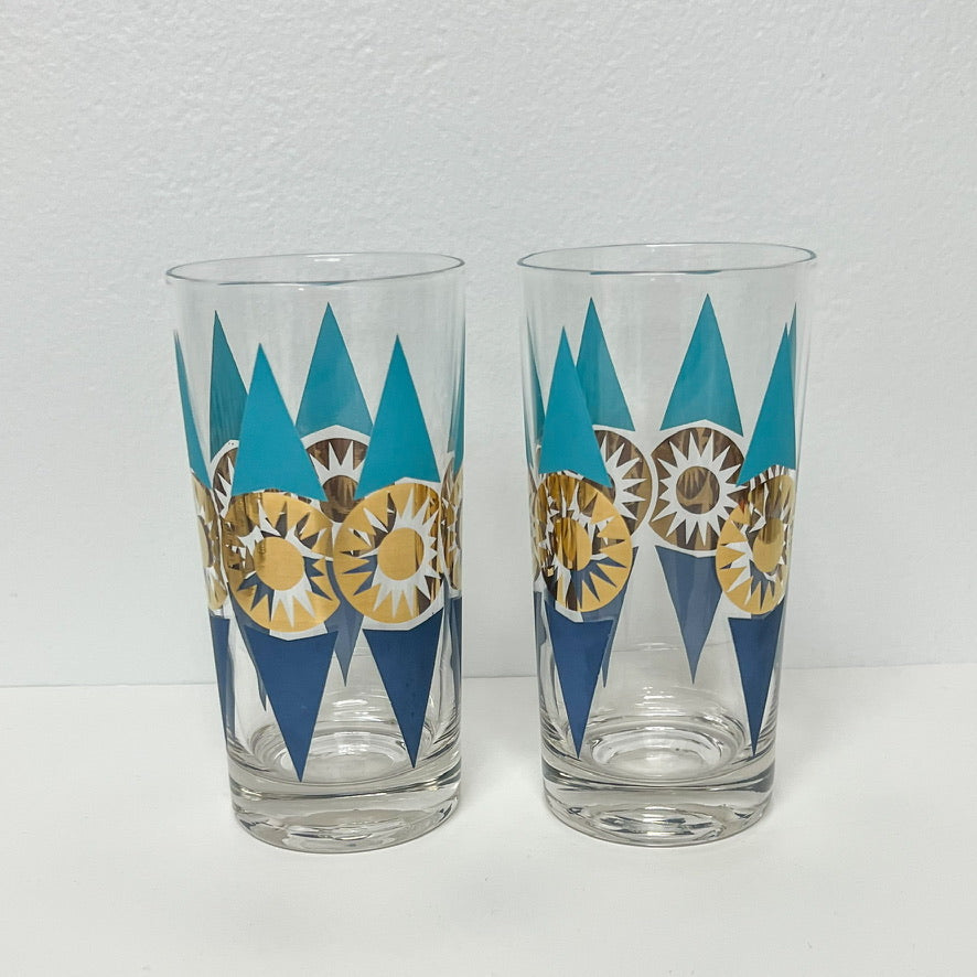 (25762) Set of Eight Federal Nordica Tumblers