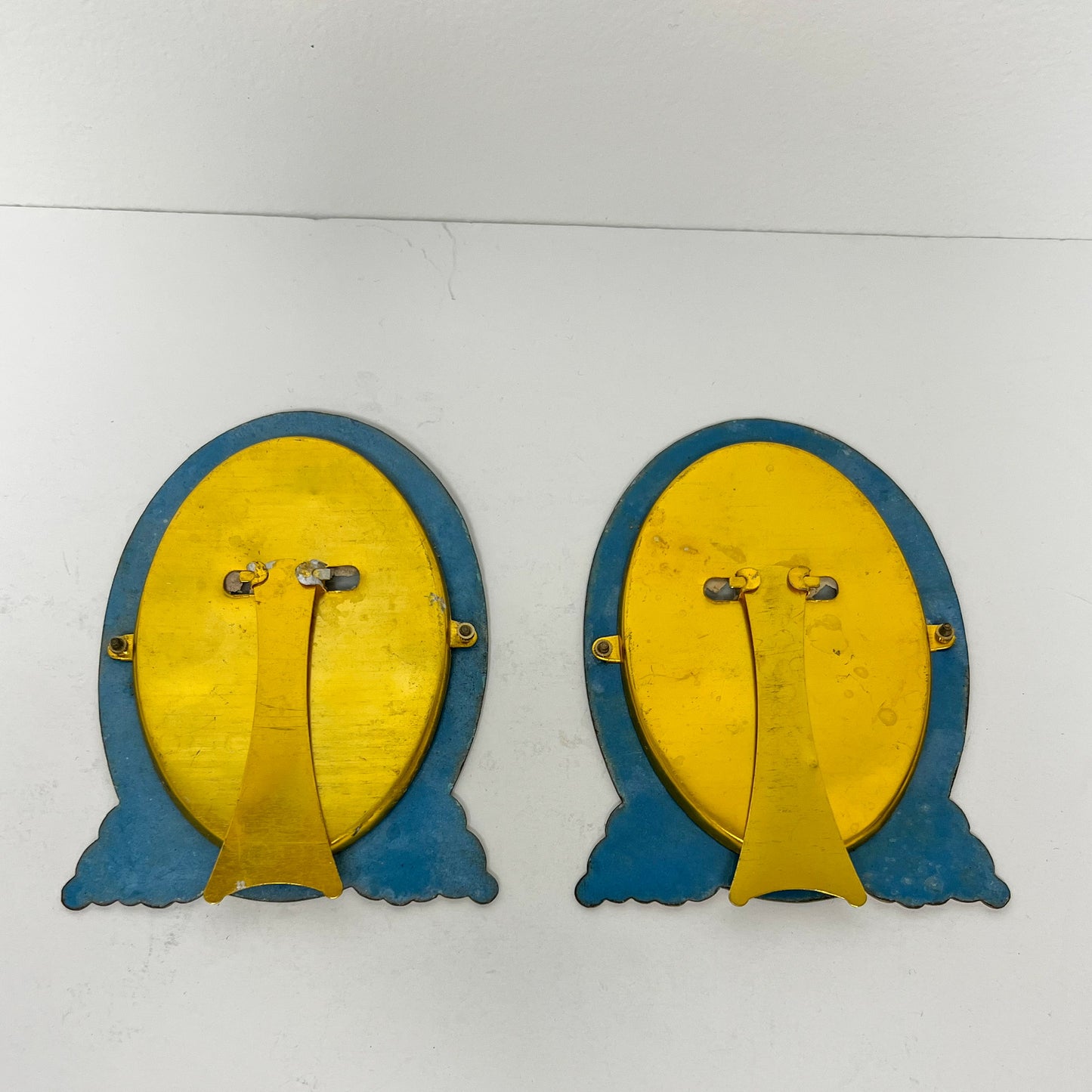 (25752) Pair of Vintage Cloisonne Frames