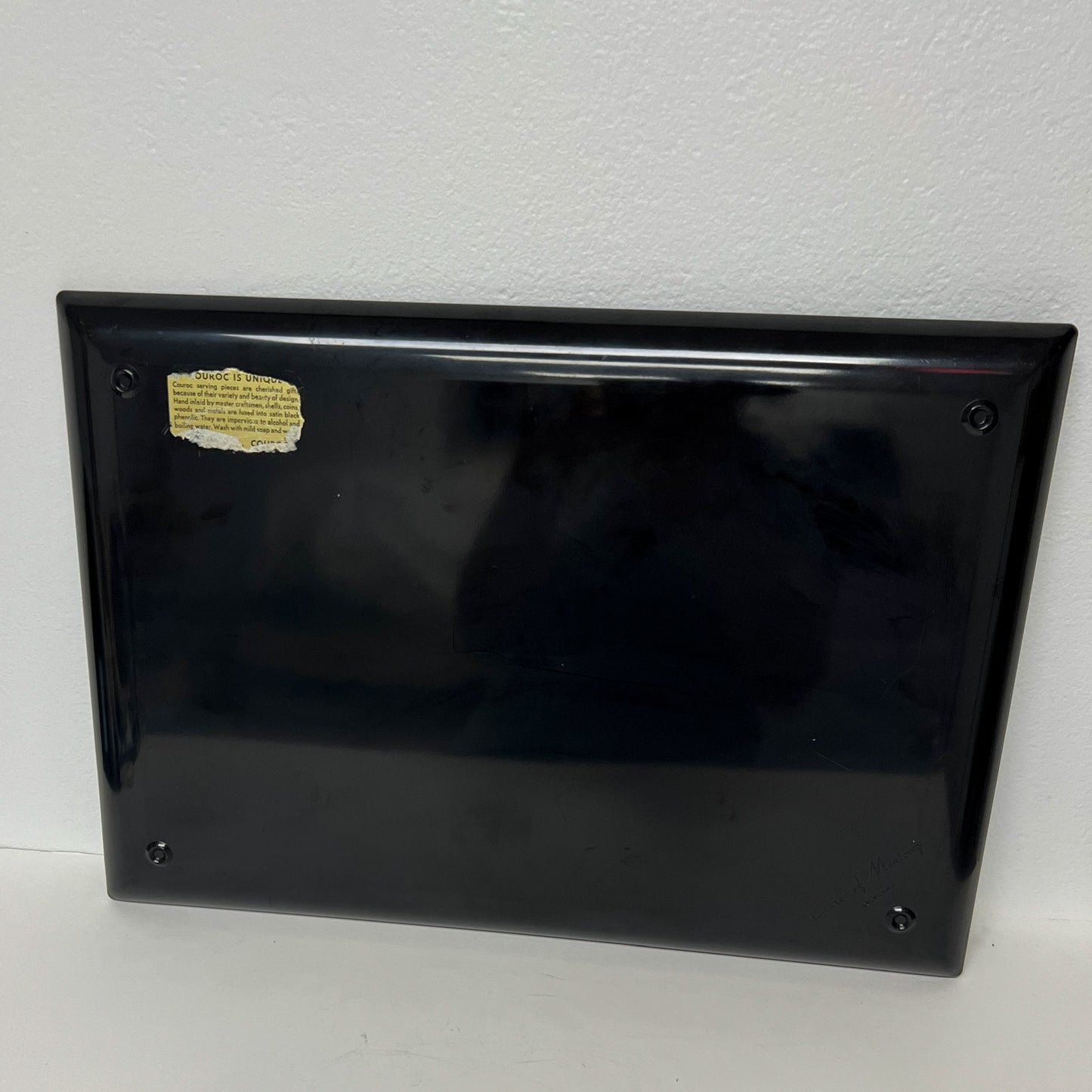 (25501) Large Couroc Zebra Tray