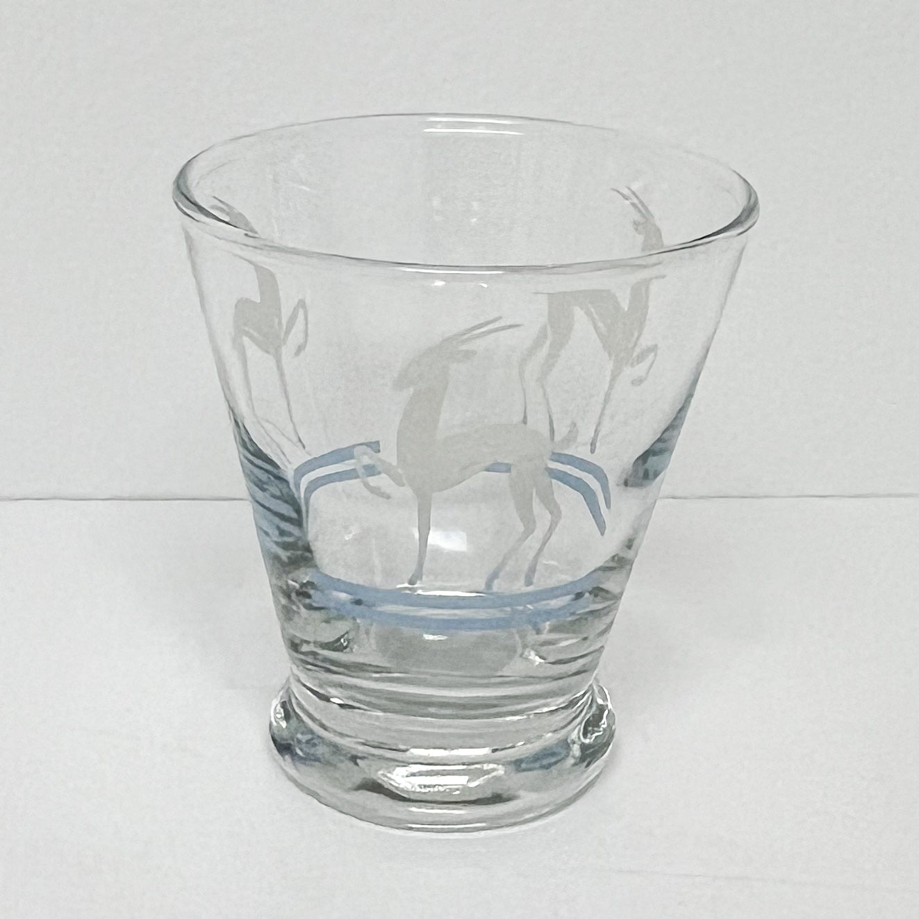 (26076) Set of Seven Midcentury Impala Shot Glasses