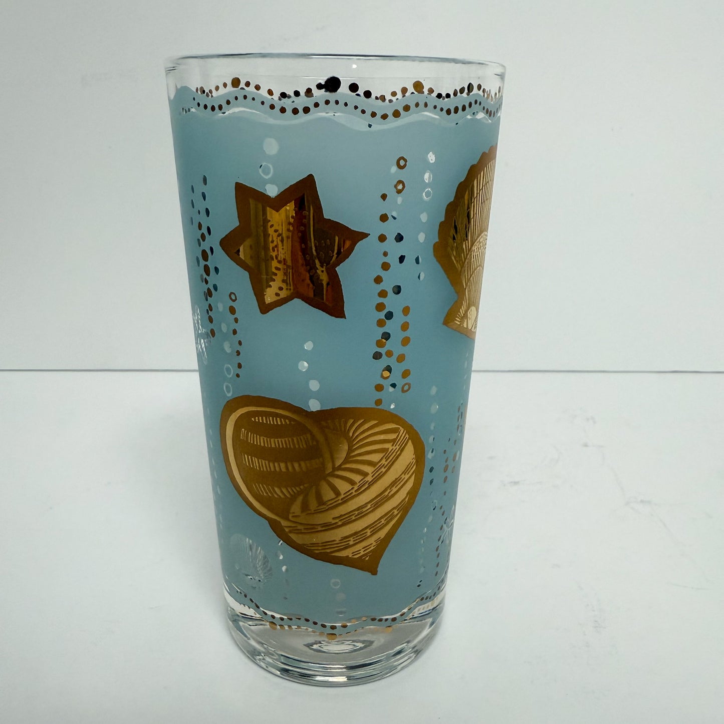 (23417) Set of Three Midcentury Seashell Tumblers