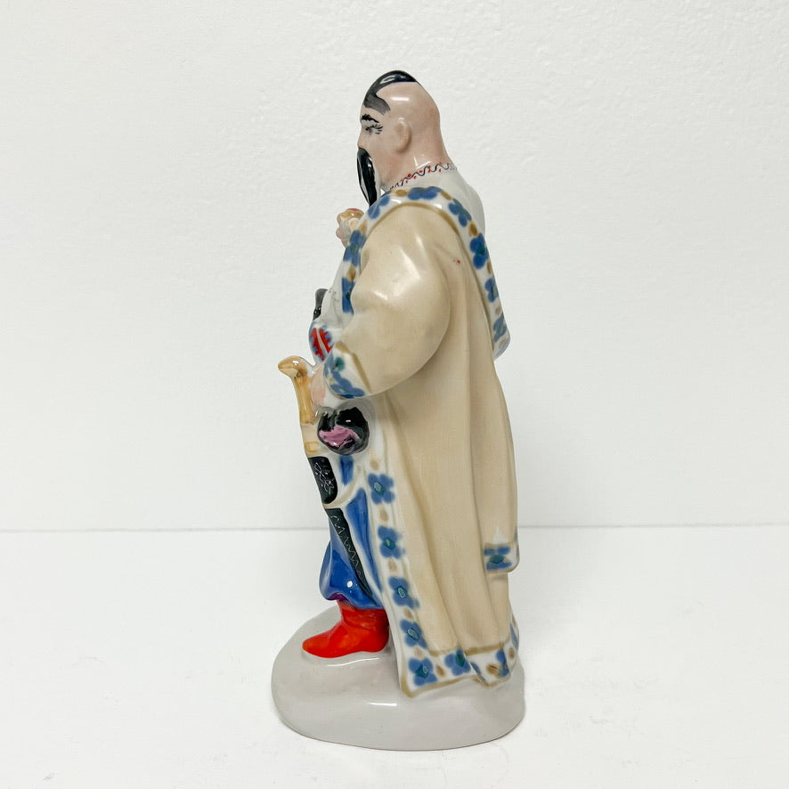 (26375) Midcentury Man with Mustache Figurine