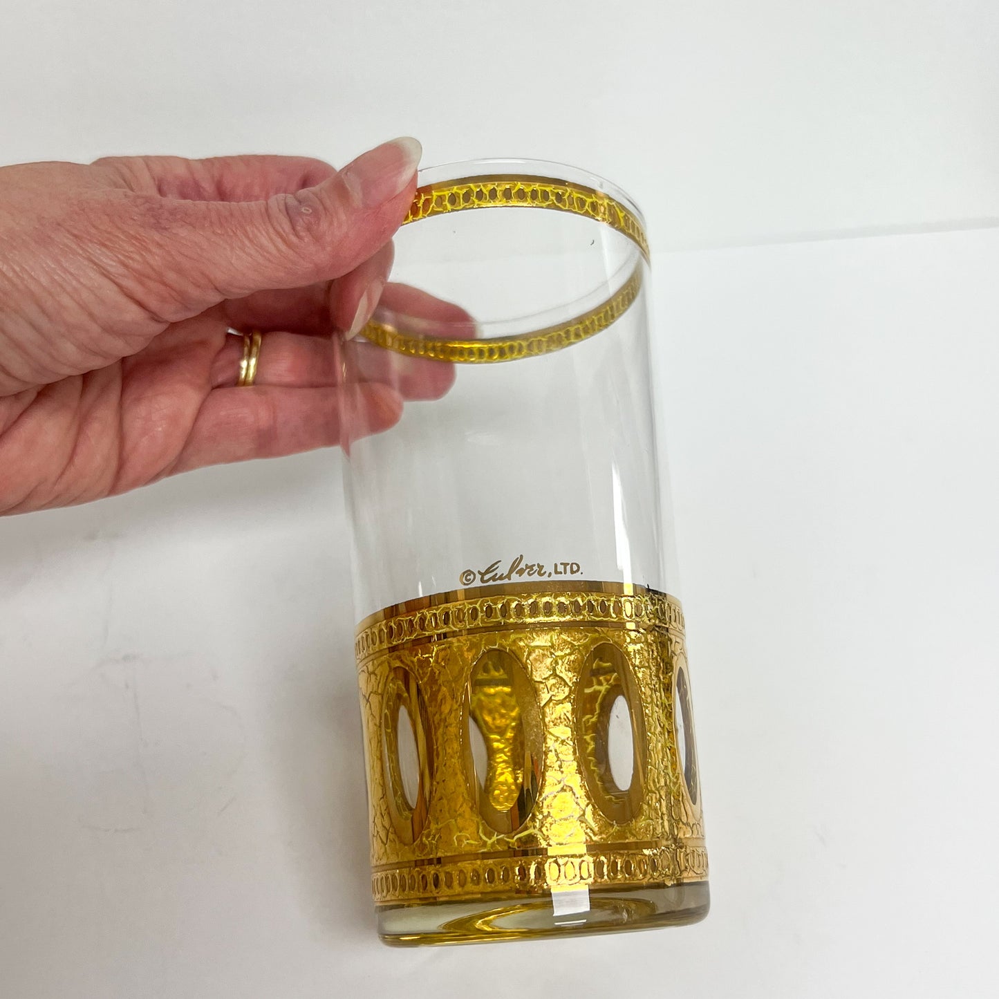 (24706) Set of Seven Culver Antigua Tumblers