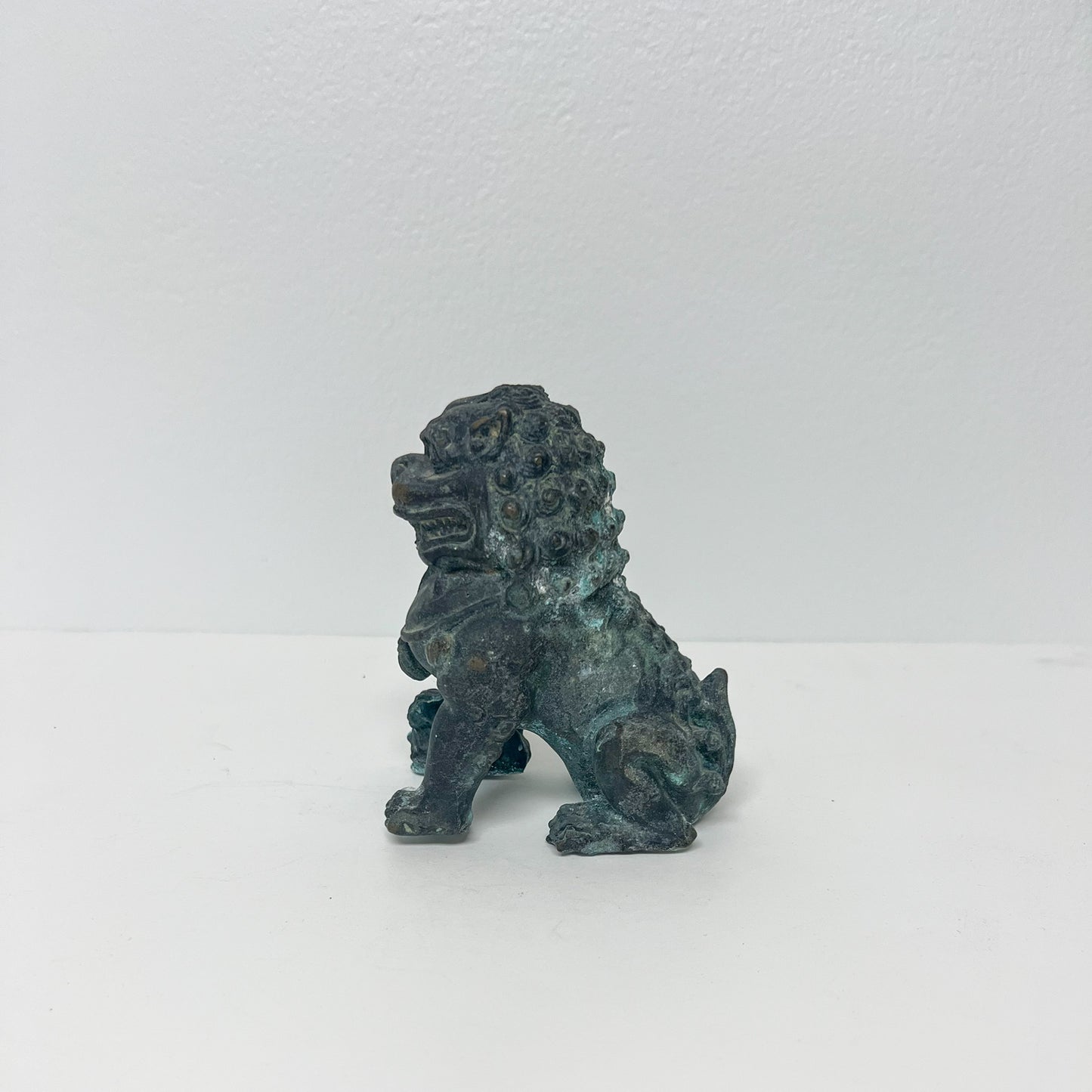 (22883) Vintage Metal Foo Dog