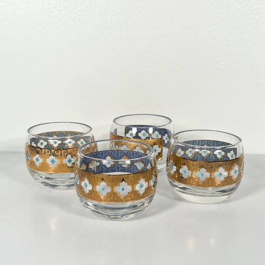 (24763) Set of Four Culver Seville Small Roly Poly Glasses