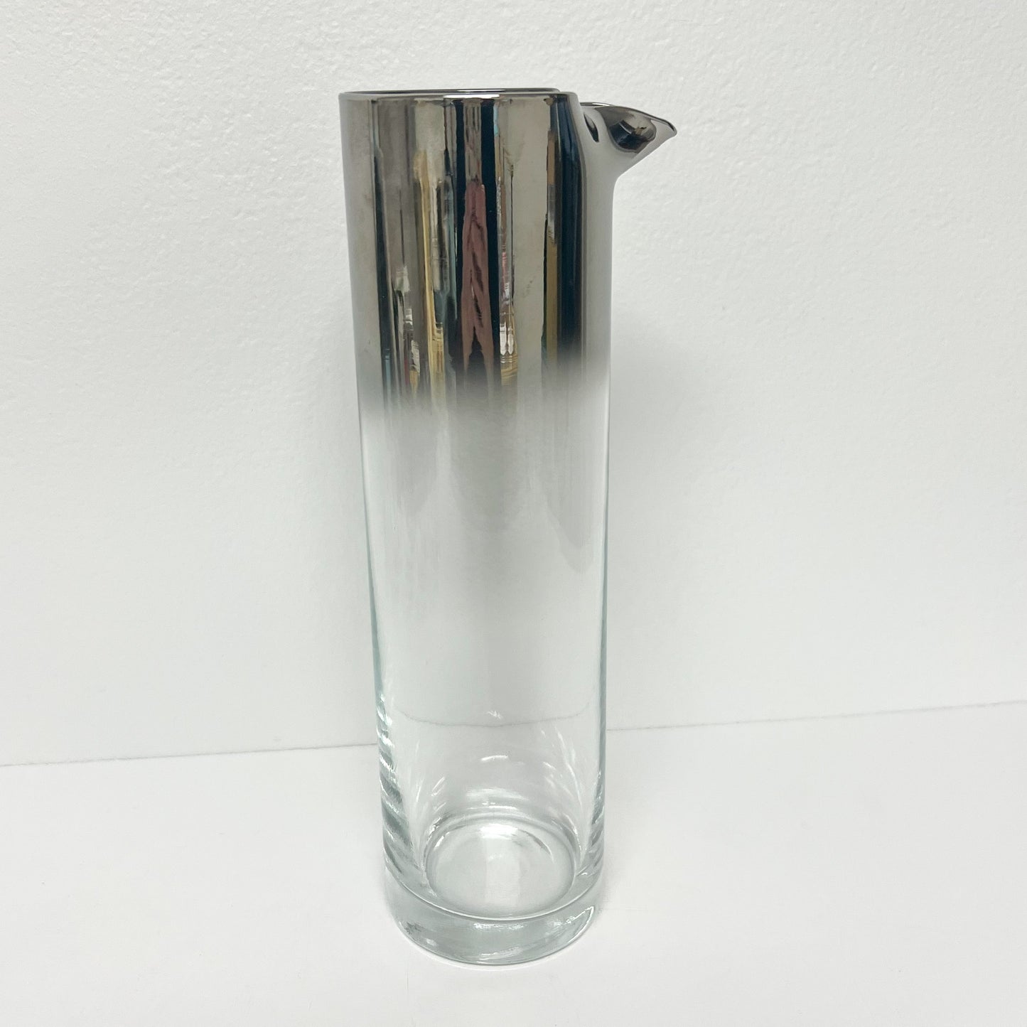 (26070) Midcentury Silver Fade Five Piece Cocktail Set