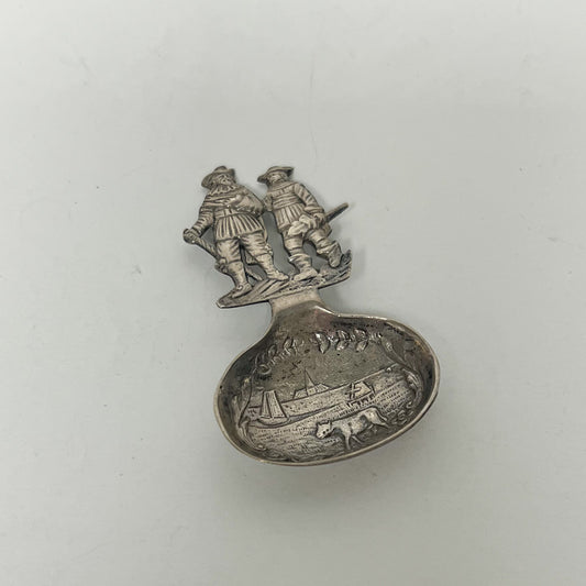 (26067) 830 Silver Tea Caddy Spoon