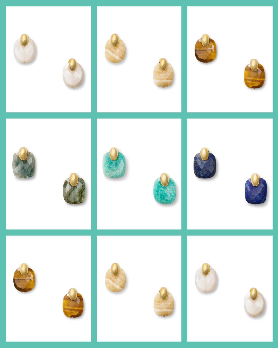 (27061) Labradorite Palazzo Earring