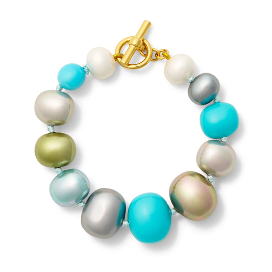 (27078) Calypso Pebble Pearl Bracelet