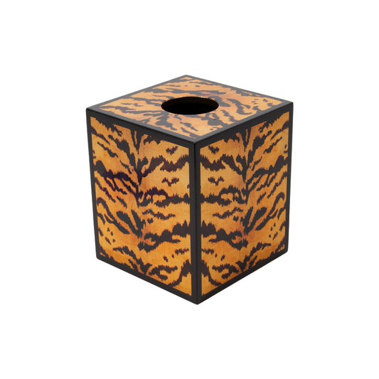 (26385) Tigre Golden Lacquer Tissue Box