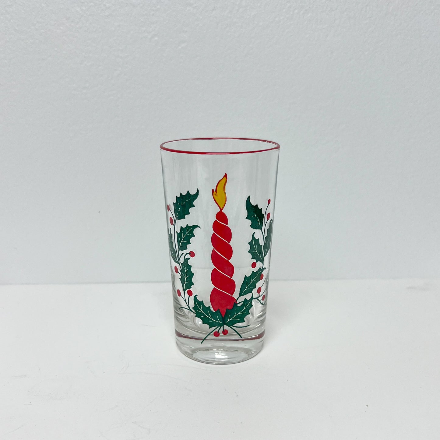 (25720) Set of Seven Federal Holiday Glasses with Candles