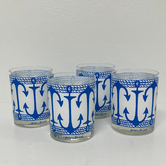 (26146) Set of Four Briard Anchor Old Fashioneds