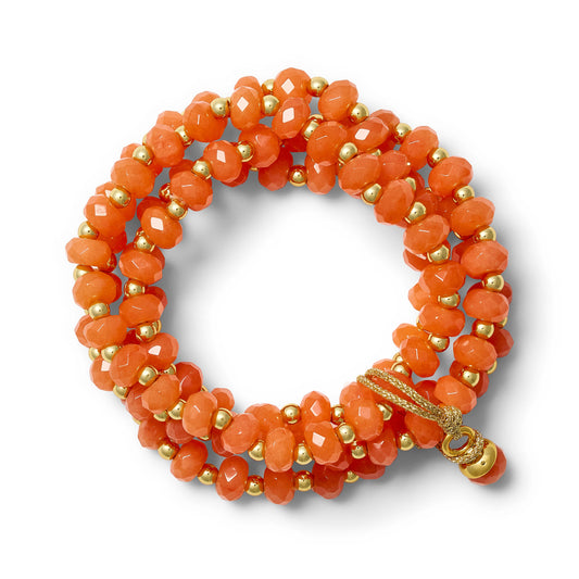 (27070) Orange Crush Sally Stacking Bracelet