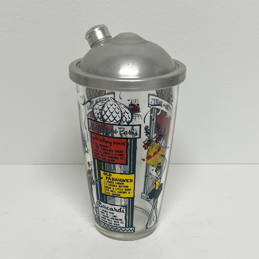 (23457) Midcentury Paris Scenes Shaker