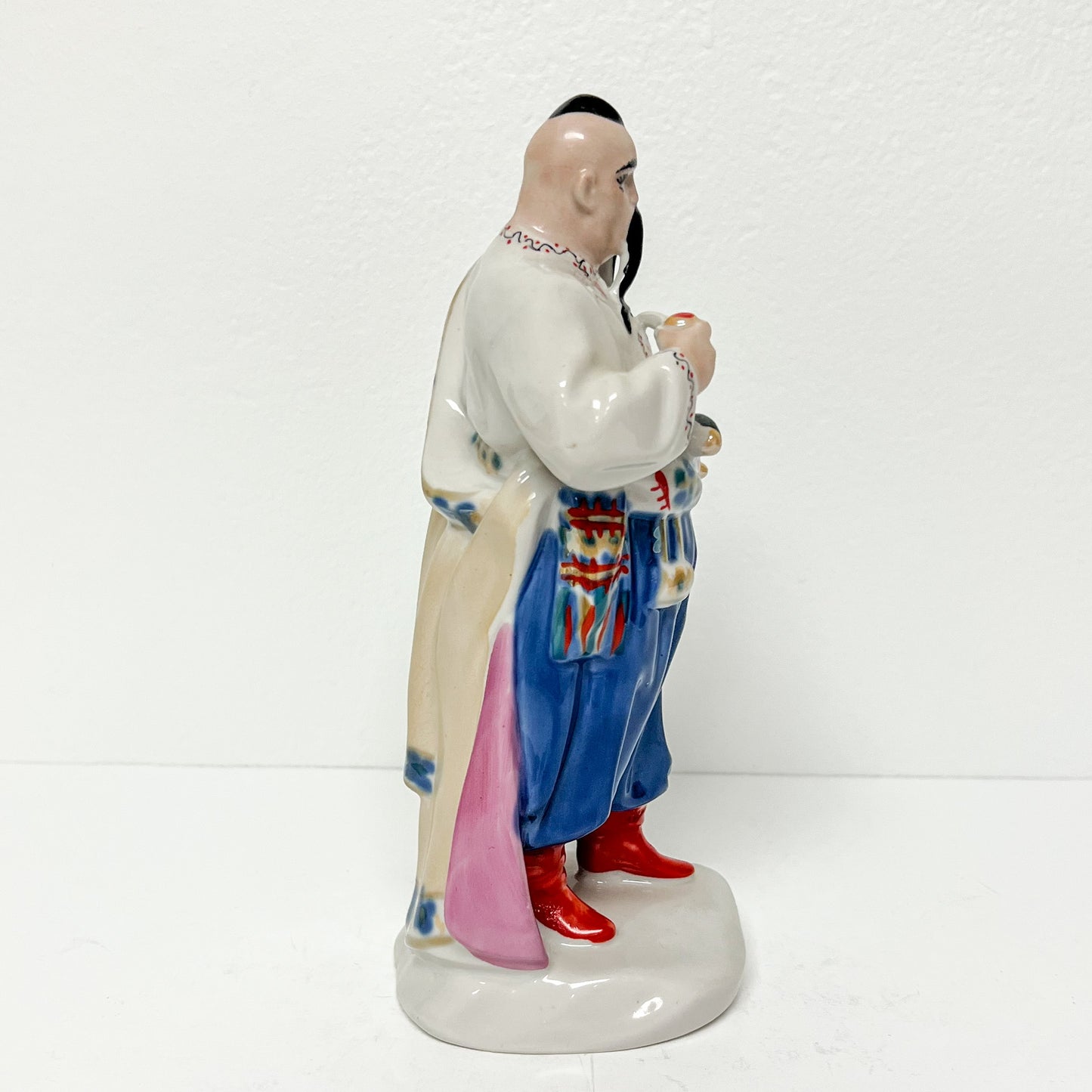 (26375) Midcentury Man with Mustache Figurine