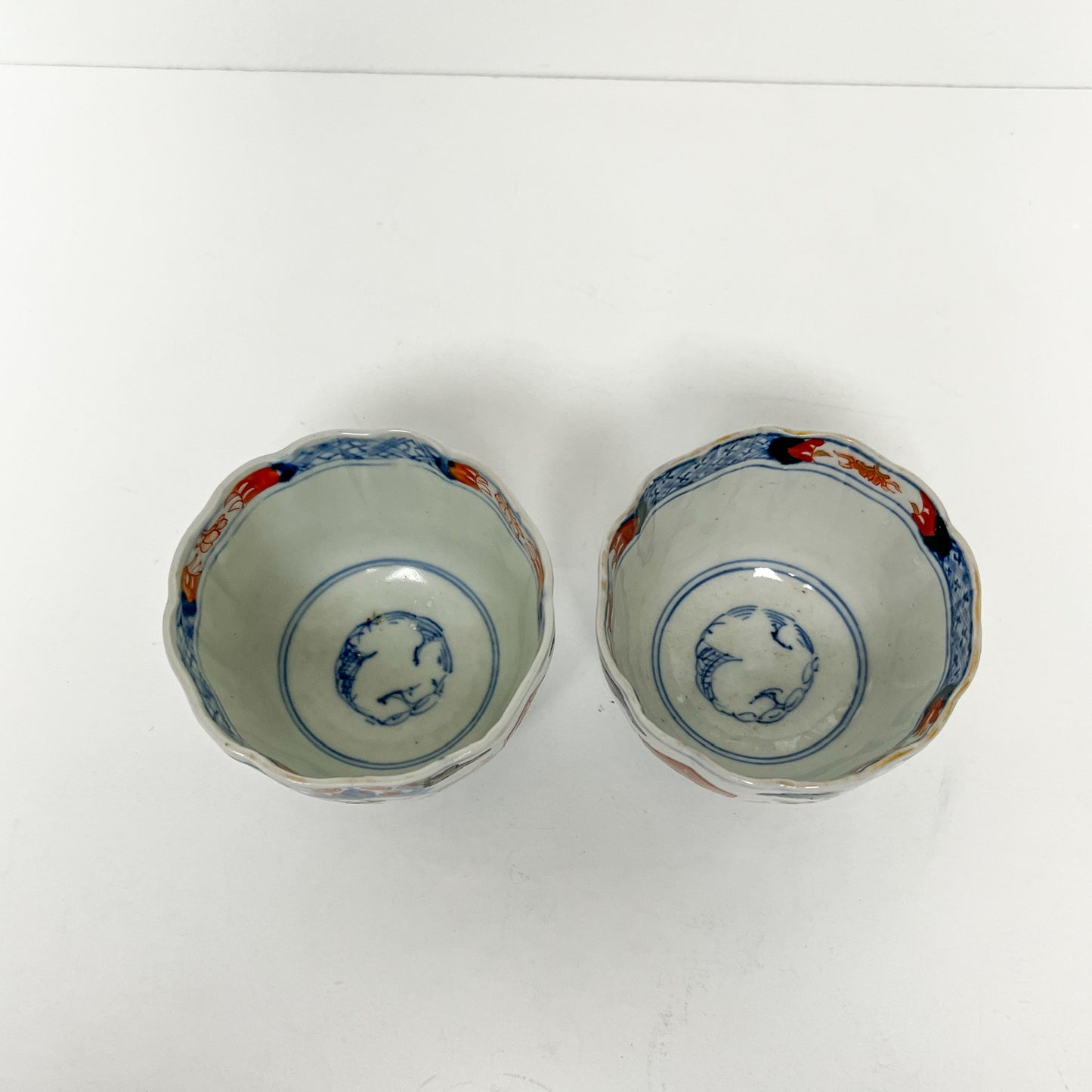 (25802) Pair of 19th Century Imari Cups