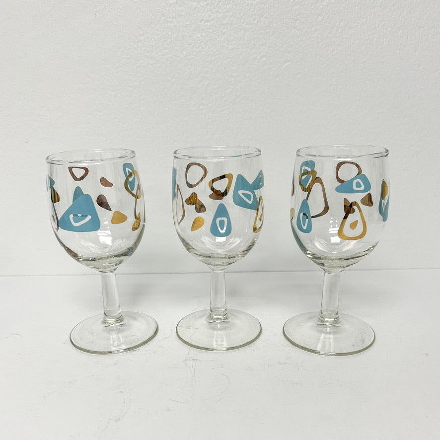 (25733) Set of Four Midcentury Atomic Stems