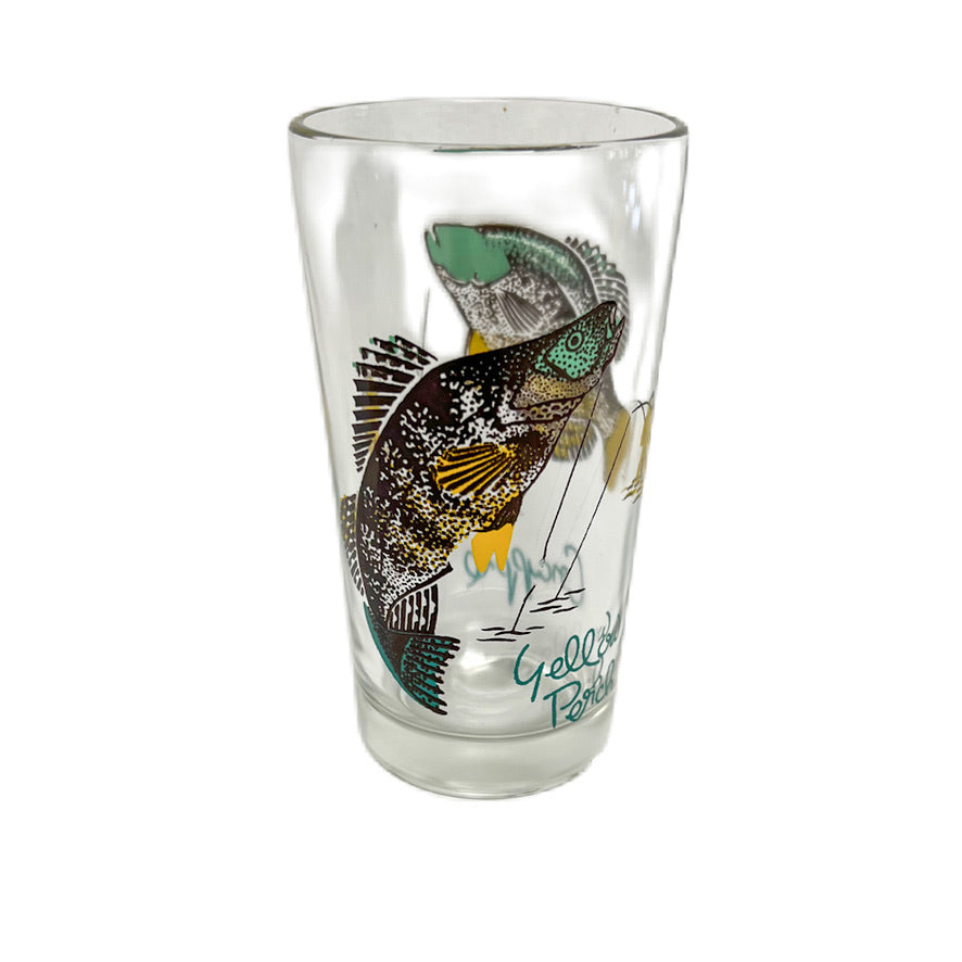 (23467) Set of Four Midcentury Fishing Tumblers