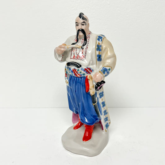 (26375) Midcentury Man with Mustache Figurine