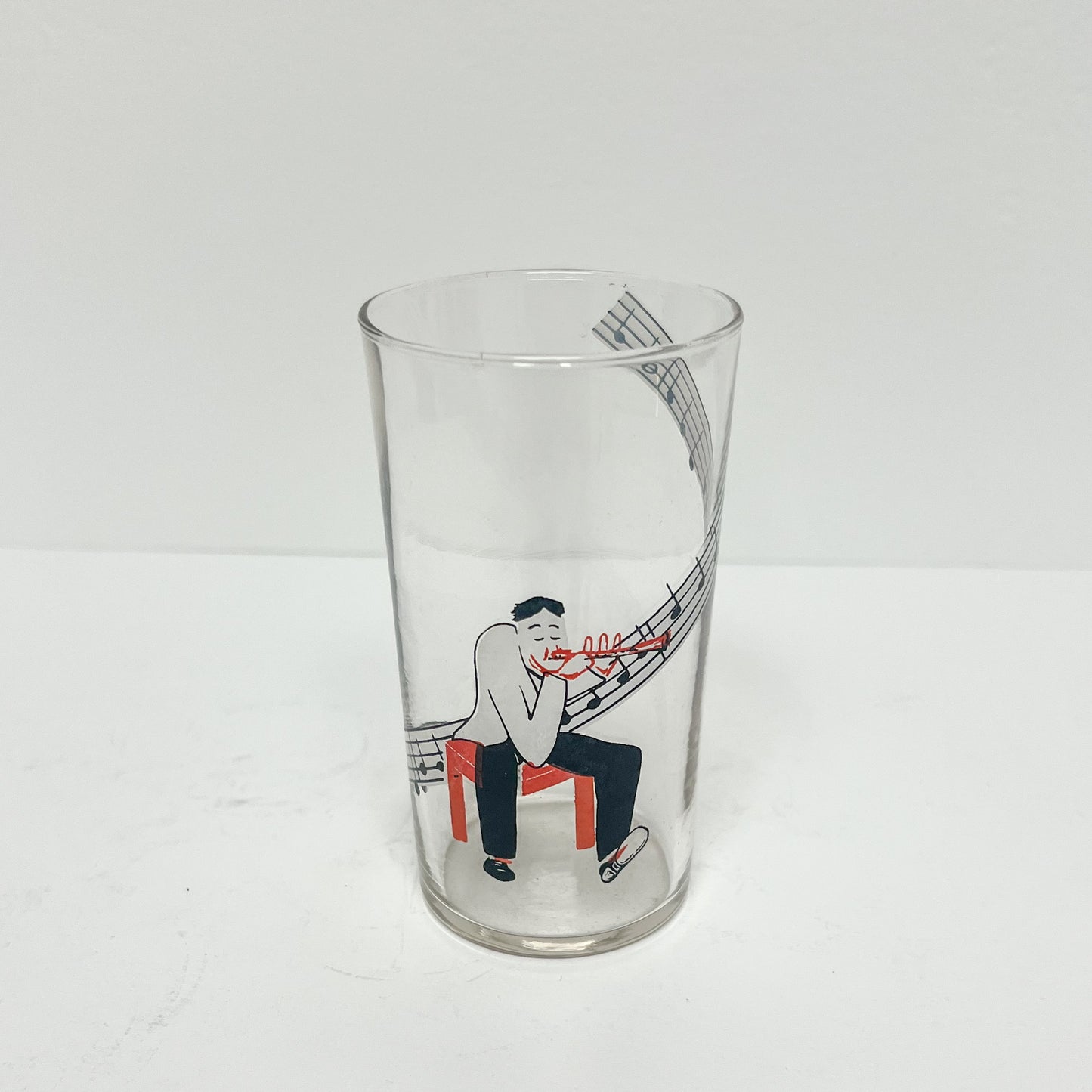 (24955) Set of Four Circa 1930'/40's Musician Glasses