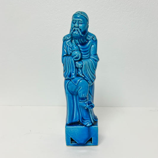 (25788) Turquoise Asian Man Ca. 1900