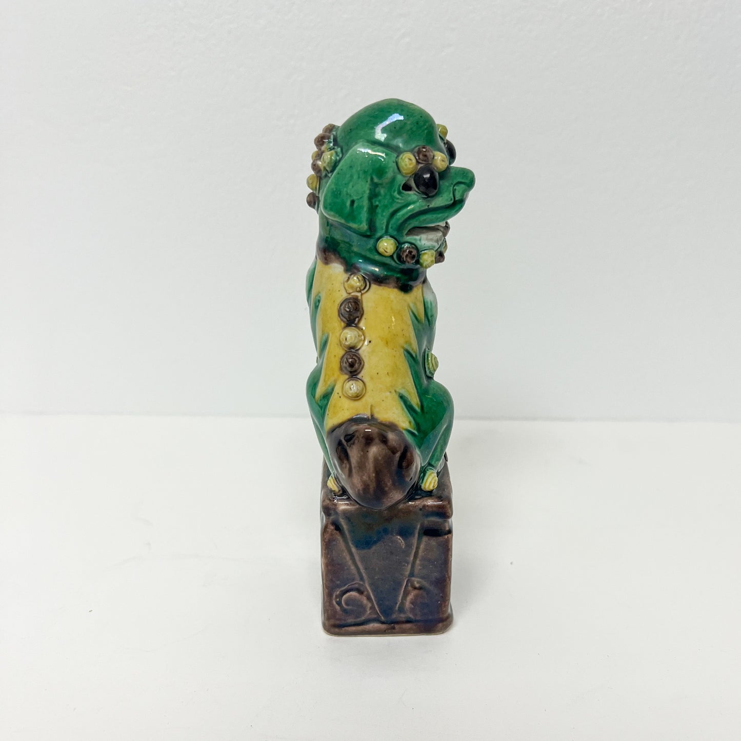 (21035) Green Male Foo Marked "China" ca. 1900