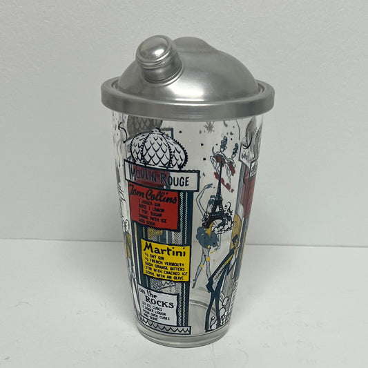 (23457) Midcentury Paris Scenes Shaker