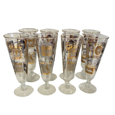 (22081) Set of Eight Tavern Pilsner Glasses