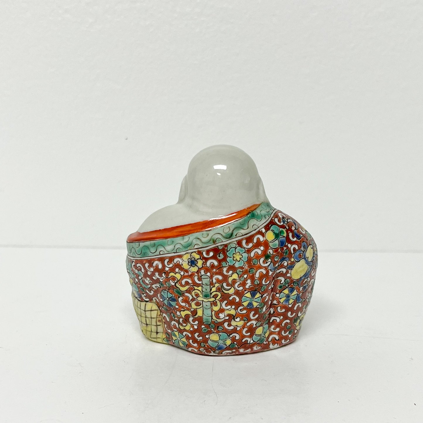 (26054) Vintage Buddha in Colorful Robe