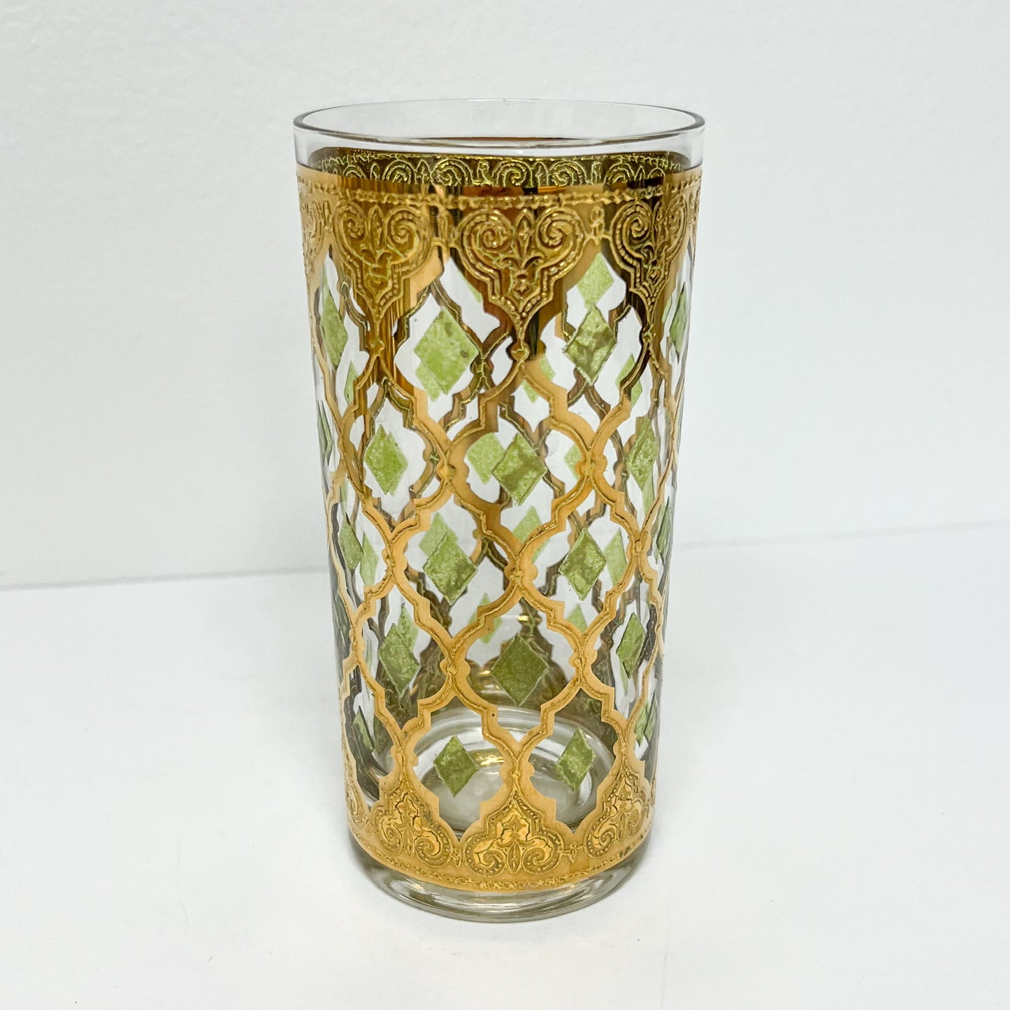 (26083) Set of Six Midcentury Culver Valencia Tumblers