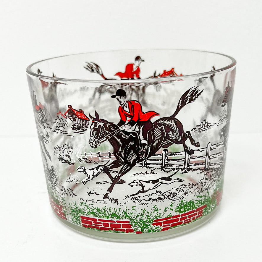 (25767) Midcentury Equestrian Ice Bucket