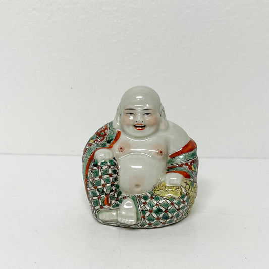 (26054) Vintage Buddha in Colorful Robe