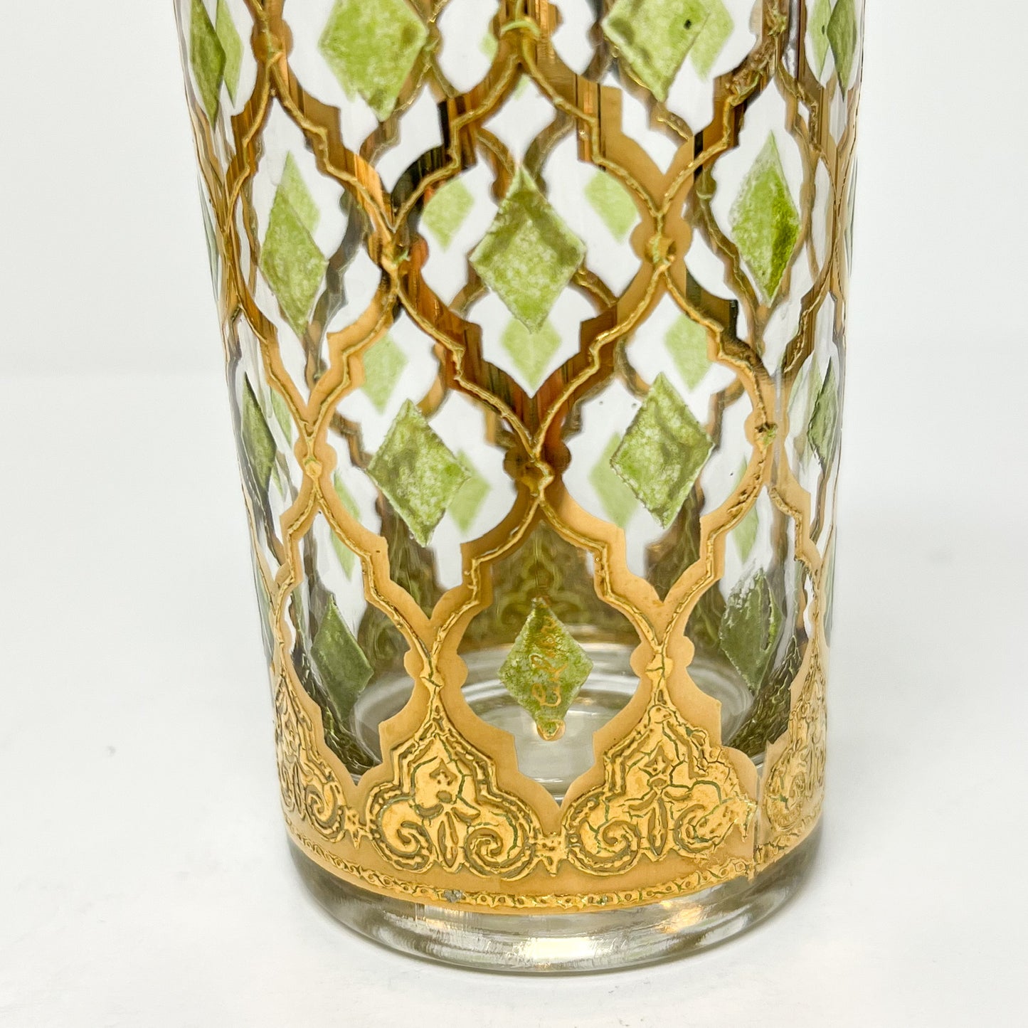 (26083) Set of Six Midcentury Culver Valencia Tumblers
