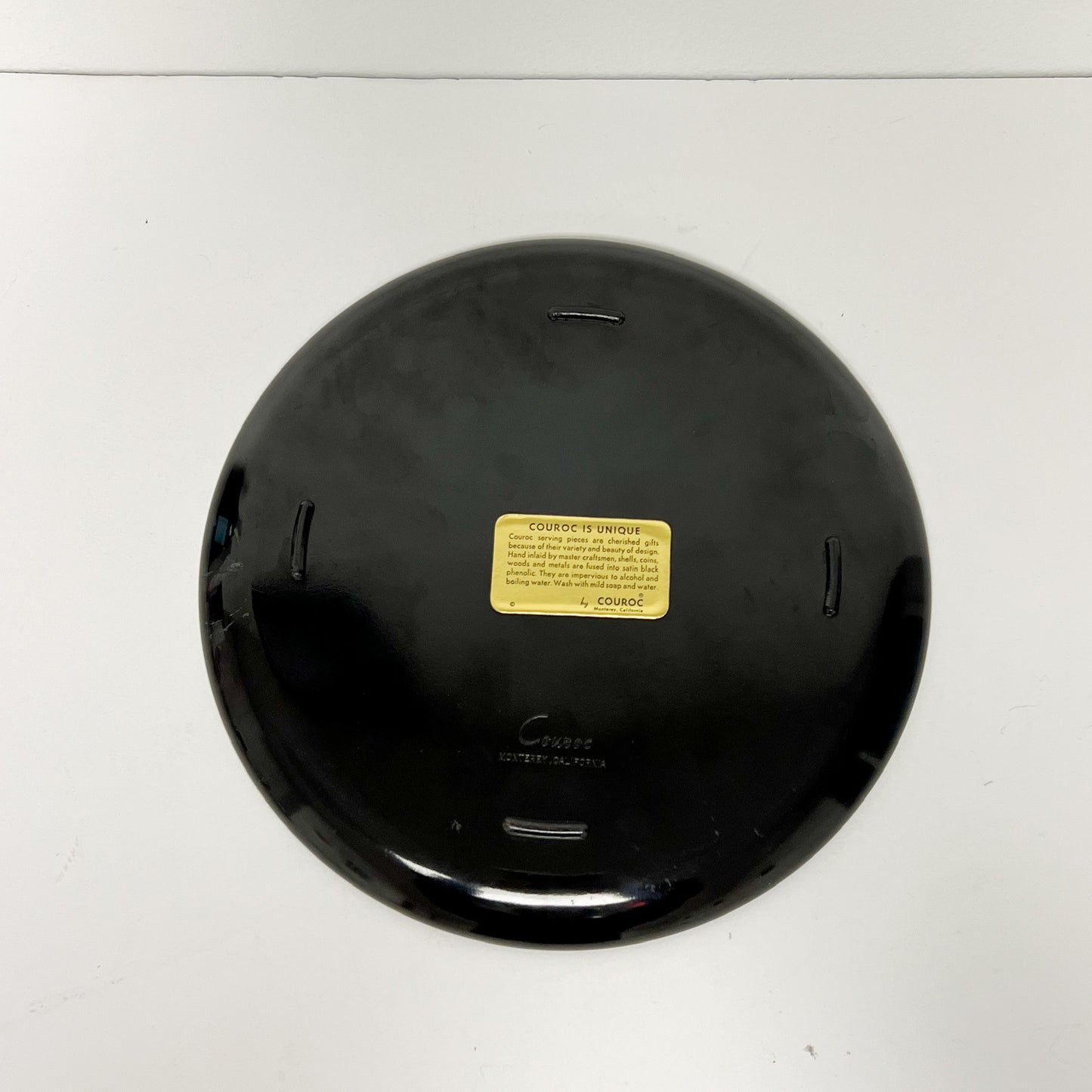 (23093) Round Crab Couroc Tray