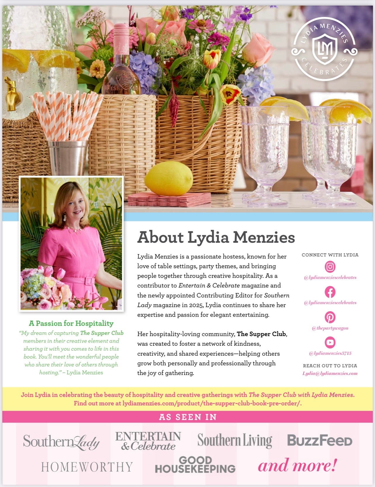 (24876) The Supper Club with Lydia Menzies