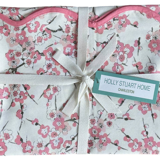 (25582) Pink Blossom Game Tablecloth