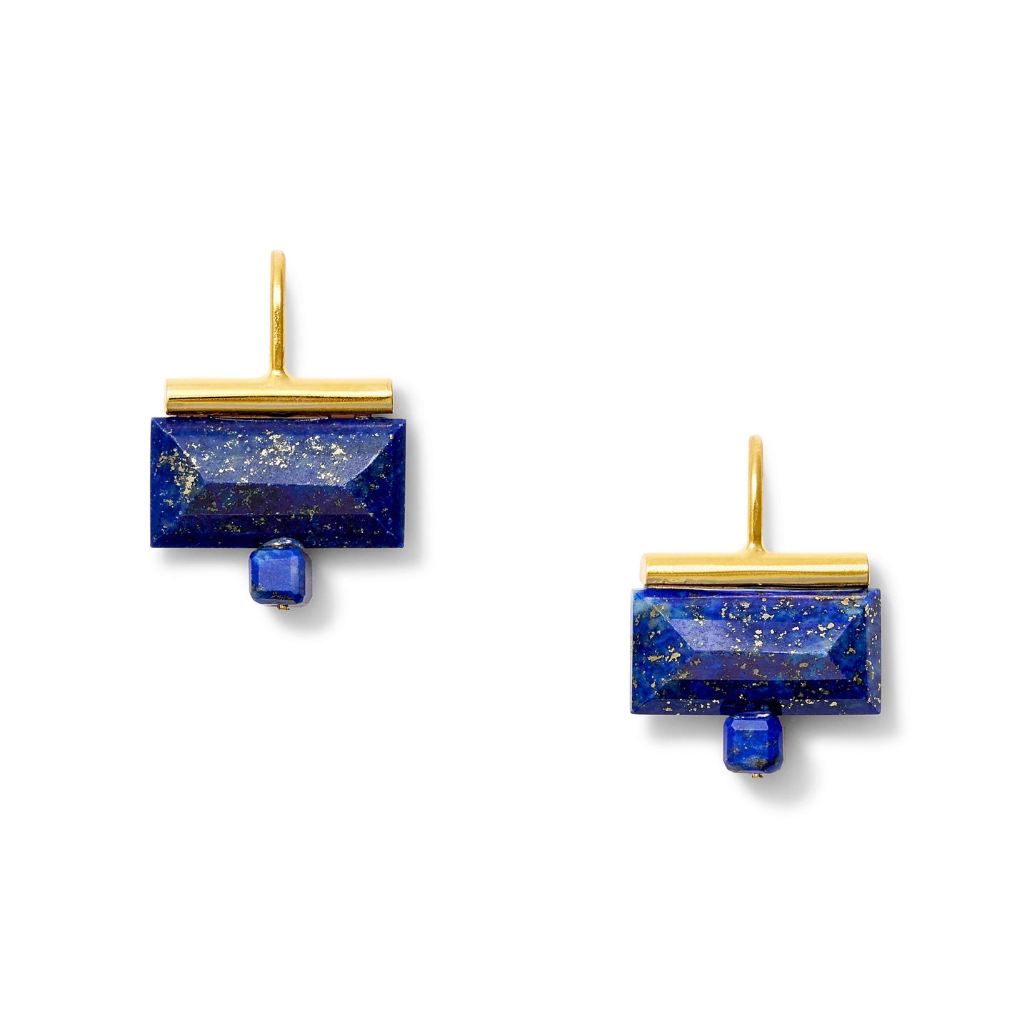 (26219) Lapis Lazuli Horizon Earrings
