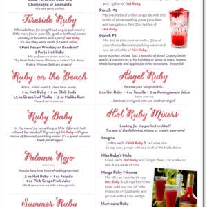 (25962) Hot Ruby Cranberry Cider (Available for in store pickup only)