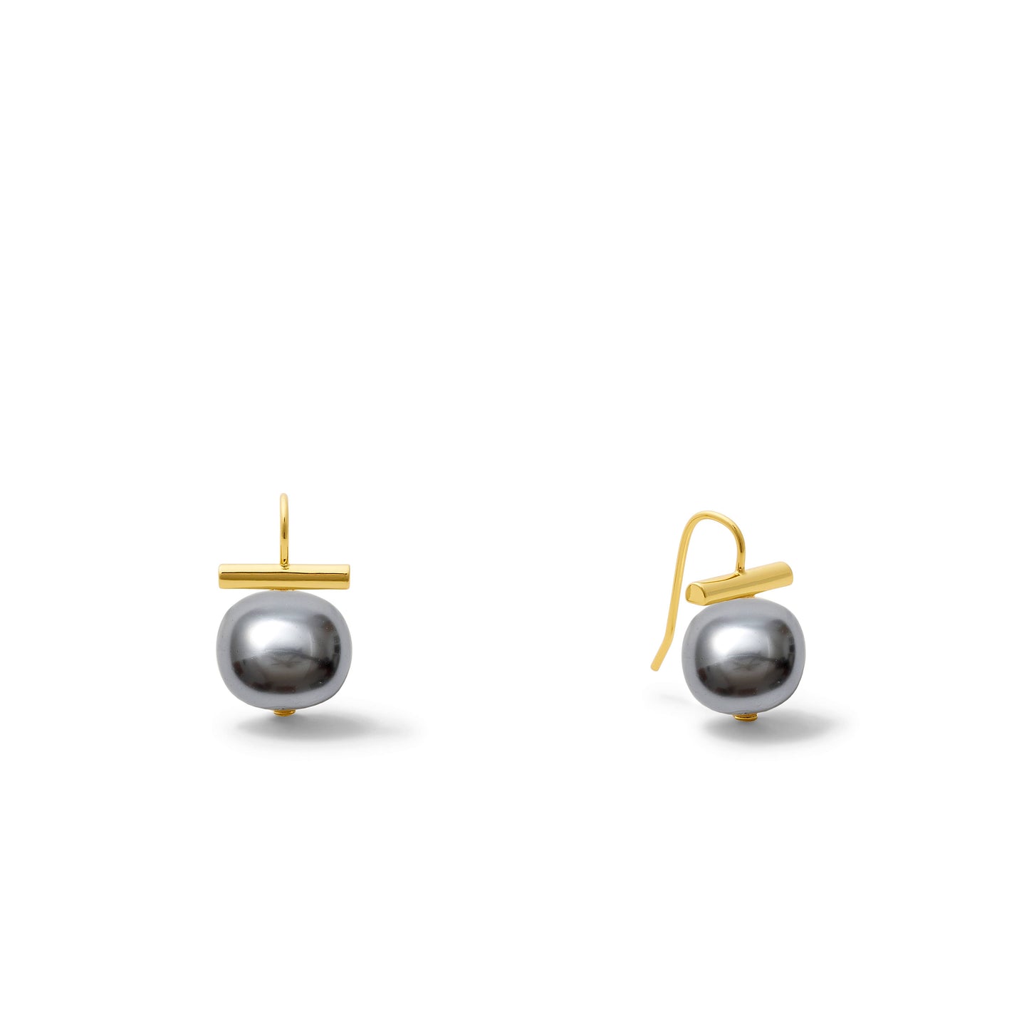 (27075) Petite + Sweet Pebble Pearls-Baby: Dark grey