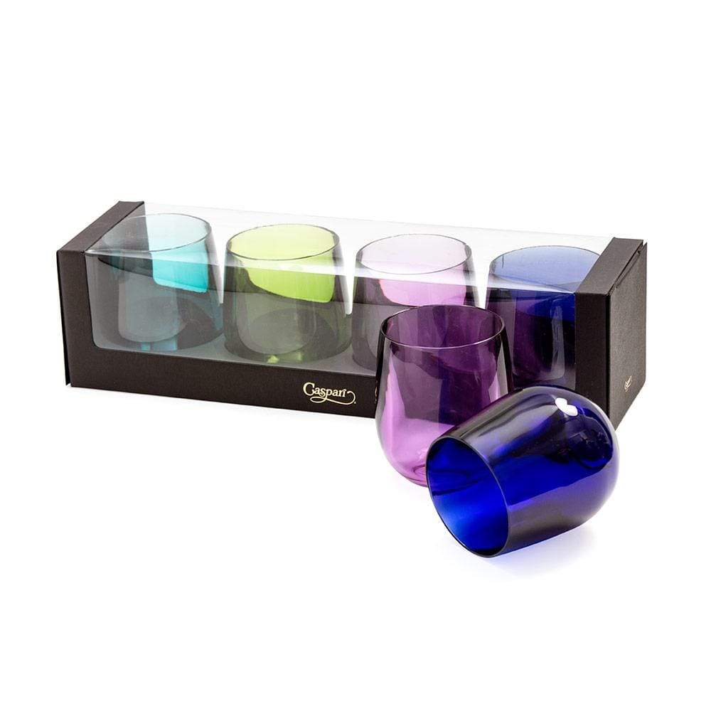 (21949) Set of Four Colorful Acrylic Tumblers